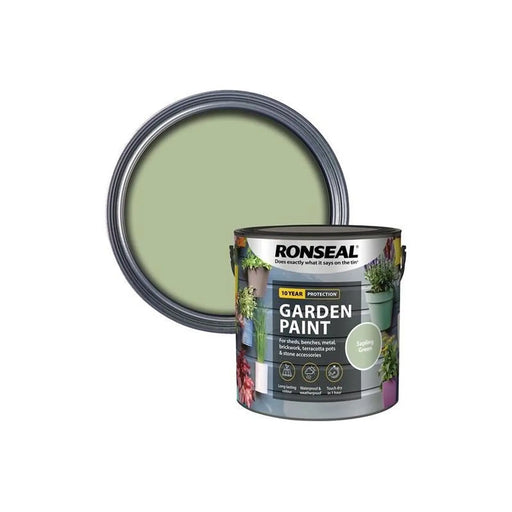 Ronseal Garden Paint Sapling Green 2.5 litre