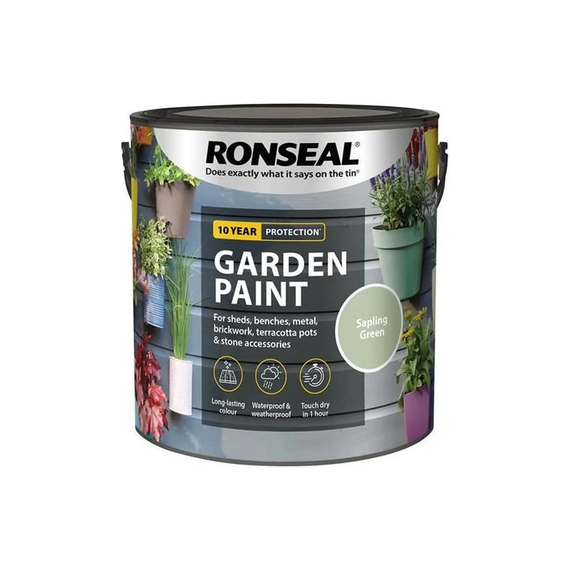 Ronseal Garden Paint Sapling Green 2.5 litre