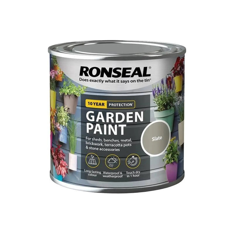 Ronseal Garden Paint Slate 250ml
