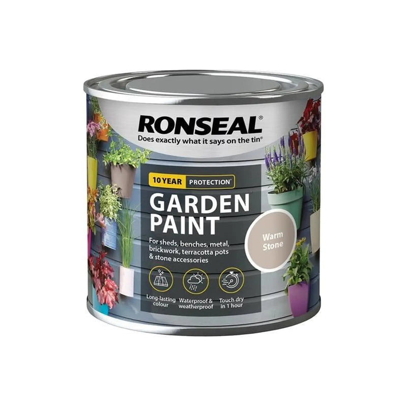 Ronseal Garden Paint Warm Stone 250ml