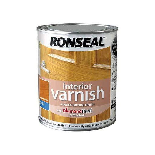 Ronseal Interior Varnish Quick Dry Satin Antique Pine 250ml