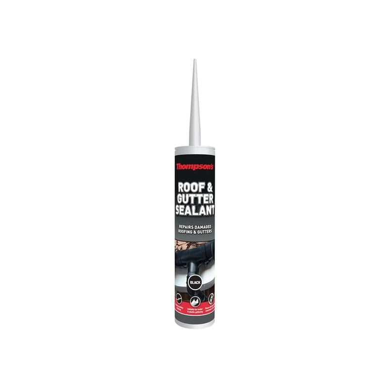 Ronseal Thompson's Roof & Gutter Sealant Black 310ml