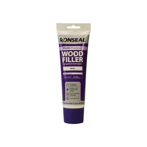 Ronseal Multipurpose Wood Filler Tube White 325g