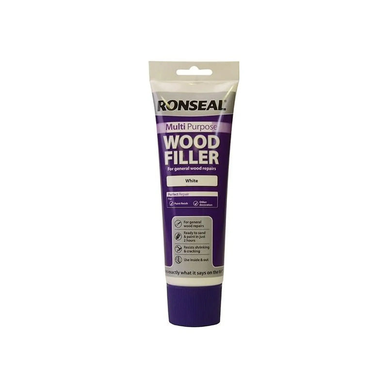 Ronseal Multipurpose Wood Filler Tube White 325g