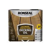 Ronseal Ultimate Protection Decking Oil Natural Oak 2.5 litre