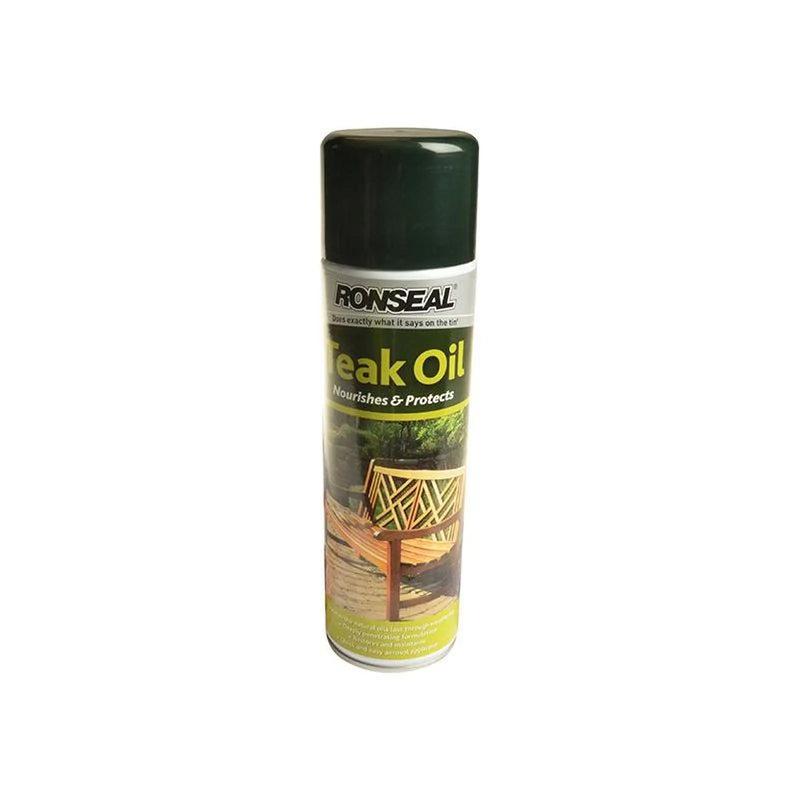 Ronseal Garden Furniture Teak Oil Aerosol 500ml