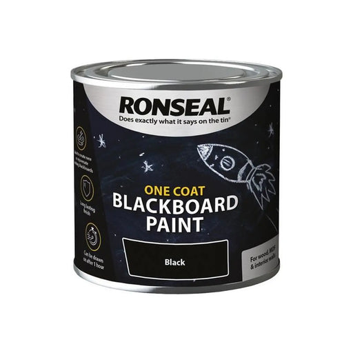 Ronseal One Coat Blackboard Paint 250ml