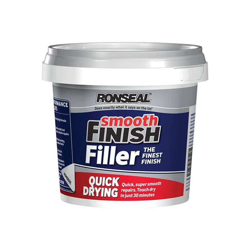 Ronseal Smooth Finish Quick Drying Multipurpose Filler 600g