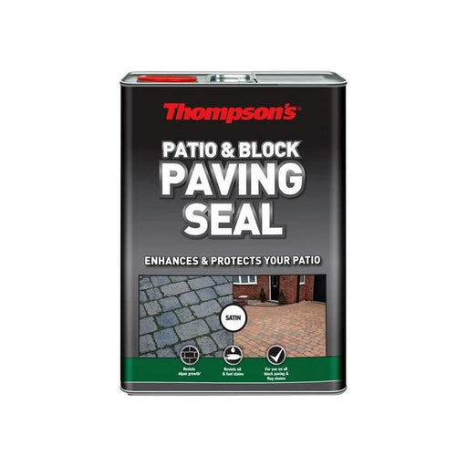 Ronseal Thompson's Patio & Block Paving Seal Satin 5 litre