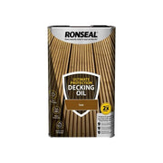 Ronseal Ultimate Protection Decking Oil Teak 5 litre