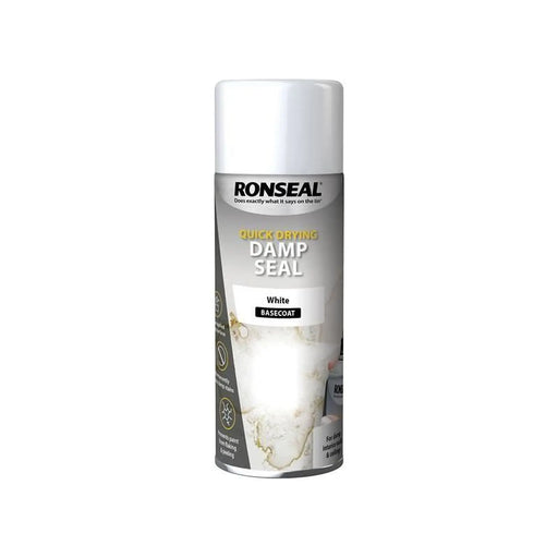 Ronseal Quick Dry Damp Seal Aerosol White 400ml