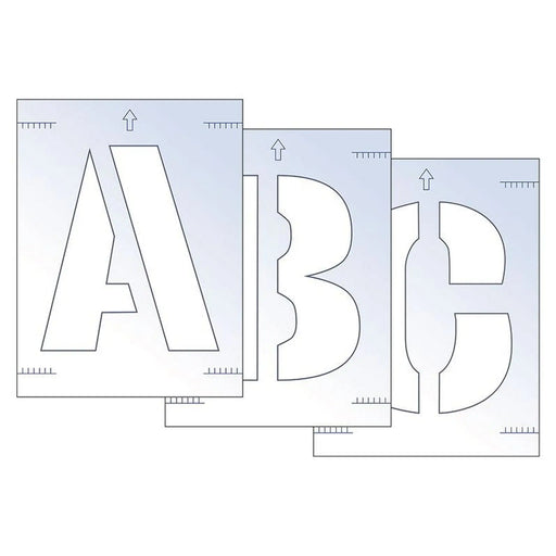 Scan Letter Stencil Kit 300mm