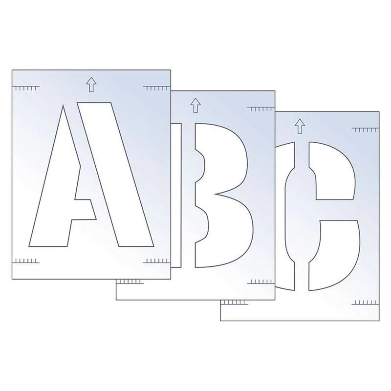 Scan Letter Stencil Kit 300mm