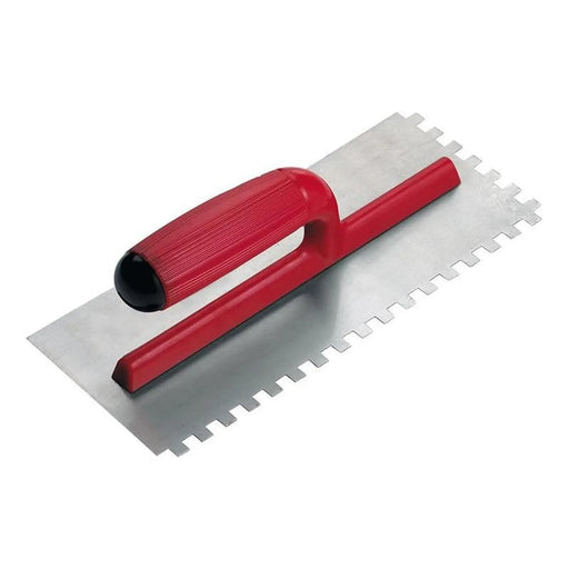 Rubi Tiling Tools PRO Steel Notched Trowel 11 x 4in x 1/2in Notch