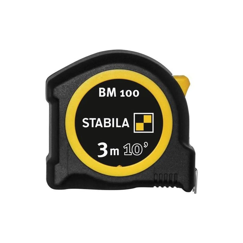 Stabila BM 100 Compact Pocket Tape 3m/10ft (Width 19mm)