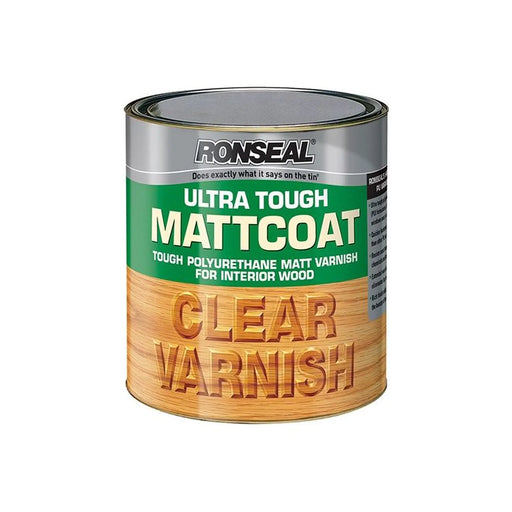 Ronseal Ultra Tough Internal Clear Mattcoat Varnish 250ml
