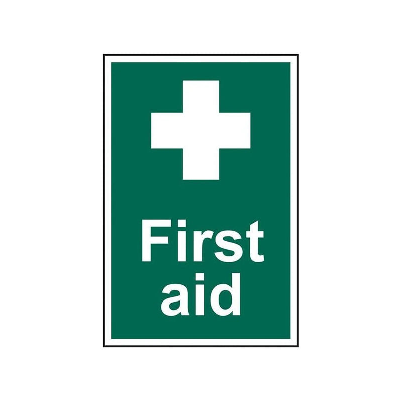 Scan First Aid - PVC Sign 200 x 300mm