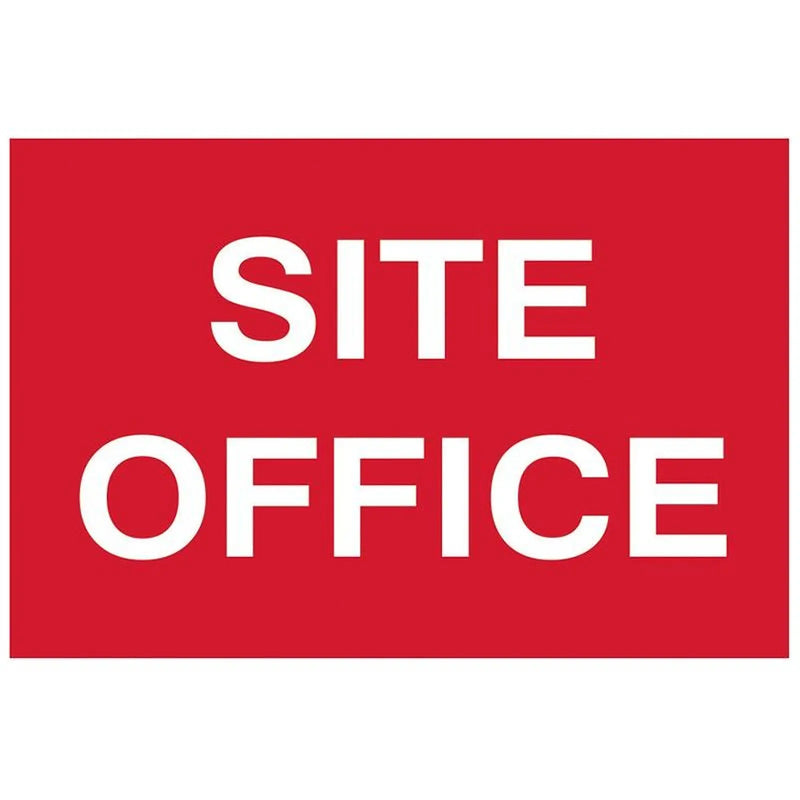 Scan Site Office - PVC Sign 600 x 400mm