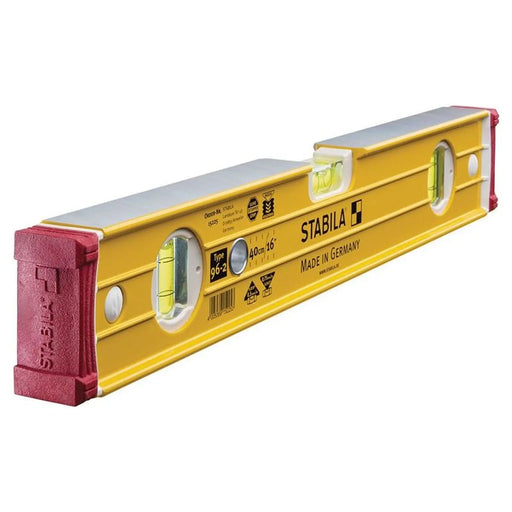 Stabila 96-2-40 Spirit Level 3 Vial 15225 40cm