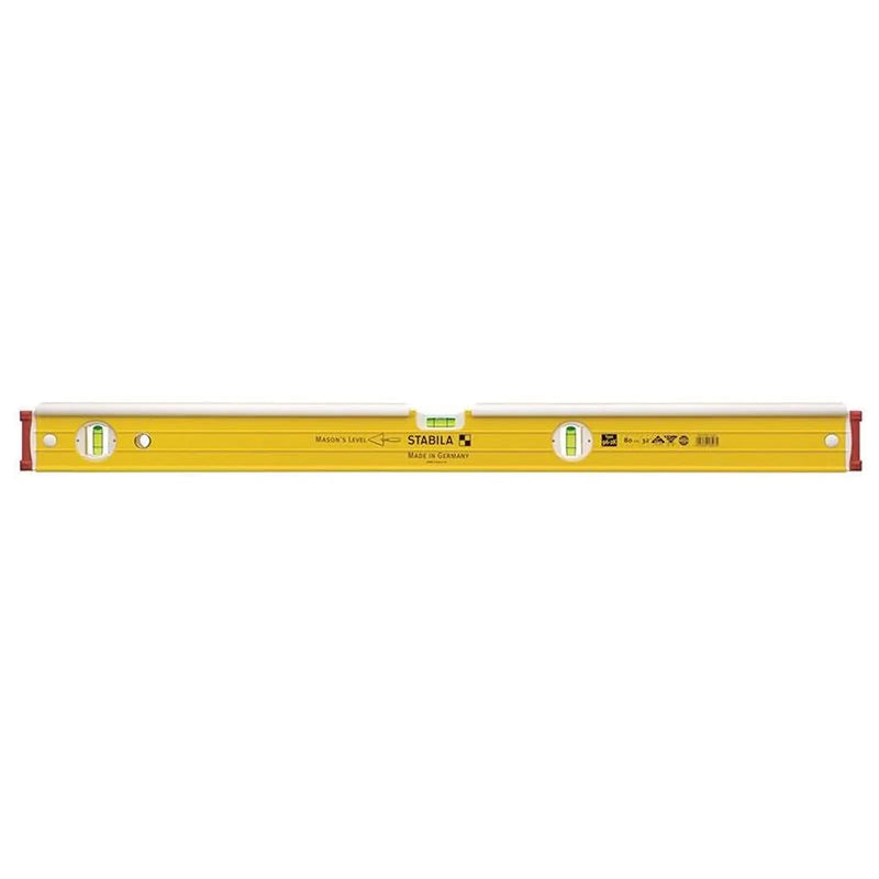 Stabila 96-2-K Double Plumb Masons Spirit Level 3 Vial 16403 80cm