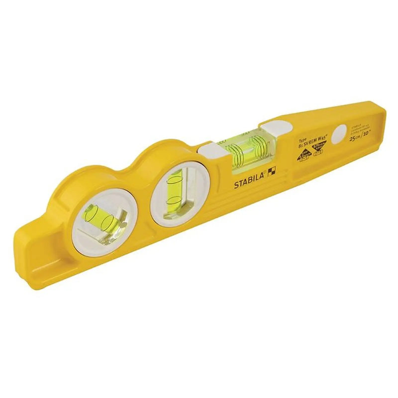 Stabila 81 SV REM W45 Rare Earth Magnetic Torpedo Level 25cm Fixed