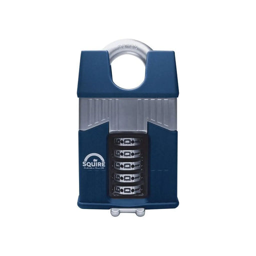 Squire Warrior High-Security Closed Shackle Combination Padlock 65mm