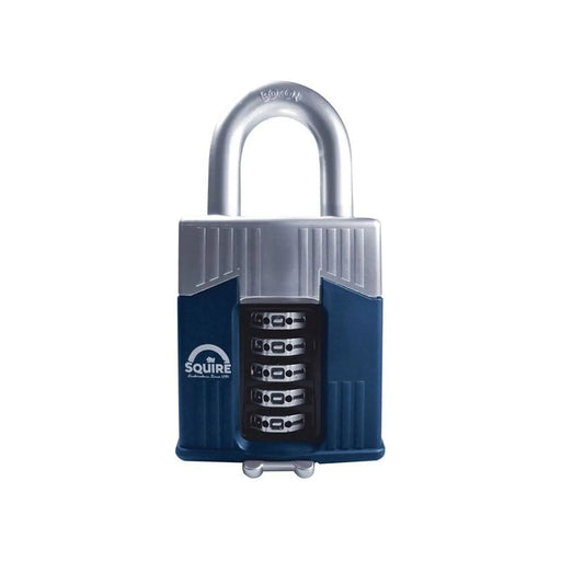 Squire Warrior High-Security Open Shackle Combination Padlock 65mm