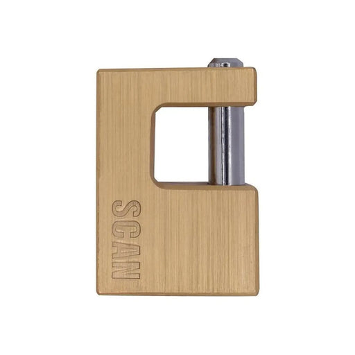 Scan Brass Shutter Padlock 60mm