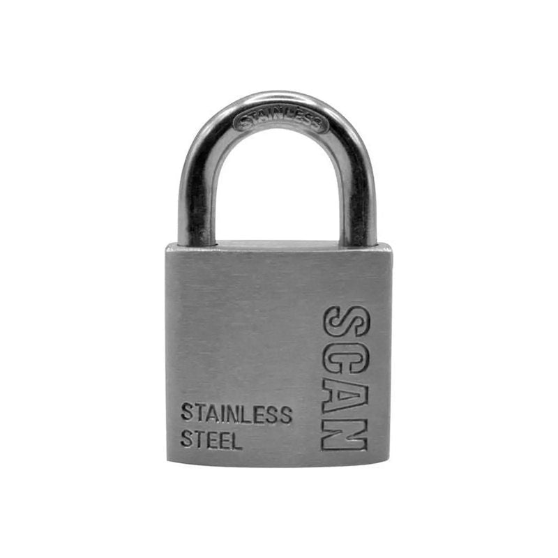 Scan Stainless Steel Padlock 32mm