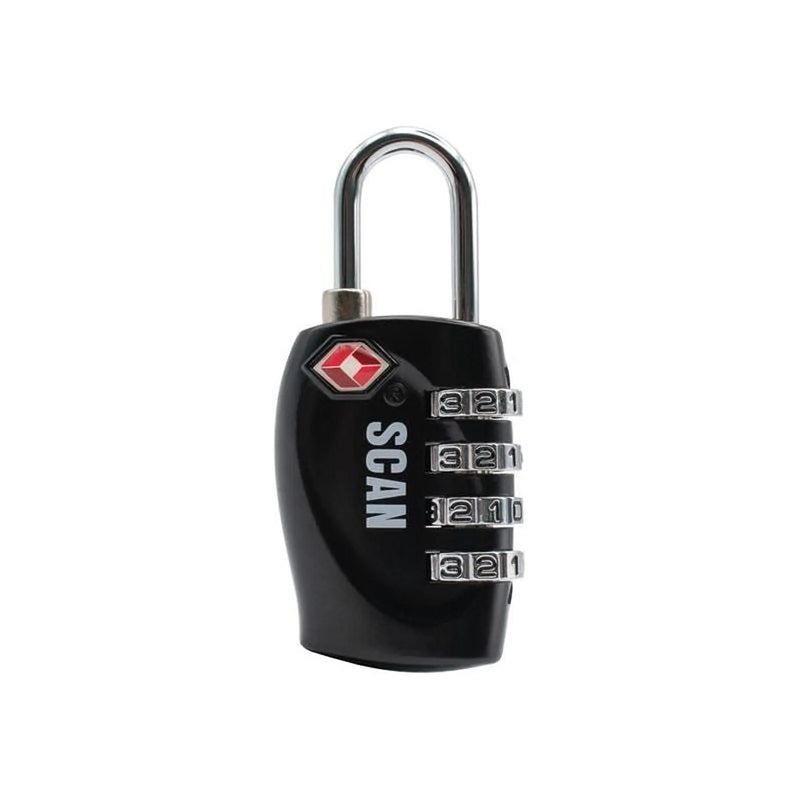 Scan Zinc Combination Padlock TSA Approved