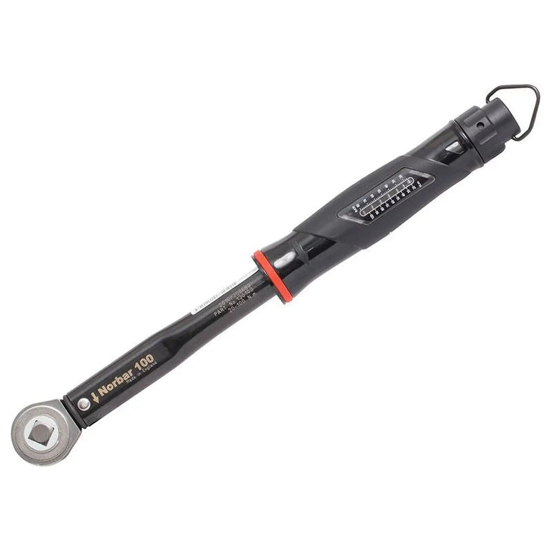 Norbar NorTorque® 100 Adjustable Dual Scale Ratchet Torque Wrench 1/2in Drive 20-100Nm