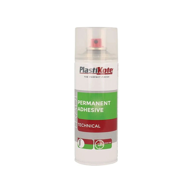Plastikote Trade Permanent Spray Adhesive 400ml