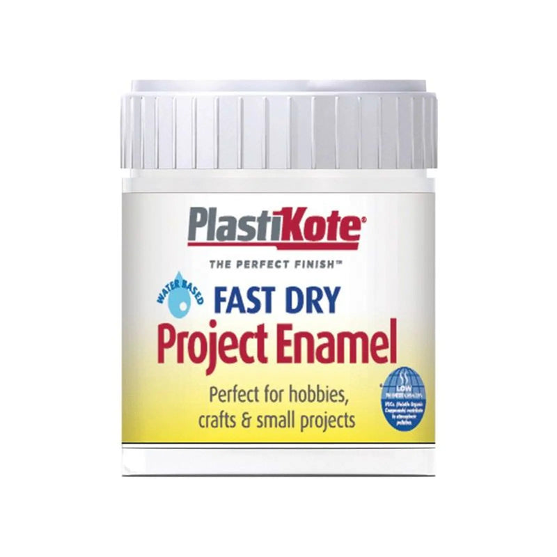 Plastikote Fast Dry Enamel Paint B26 Bottle Clear 59ml