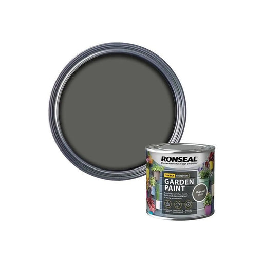 Ronseal Garden Paint Charcoal Grey 250ml