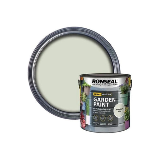 Ronseal Garden Paint Mountain Mist 2.5 litre