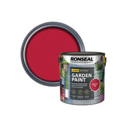 Ronseal Garden Paint Moroccan Red 2.5 litre