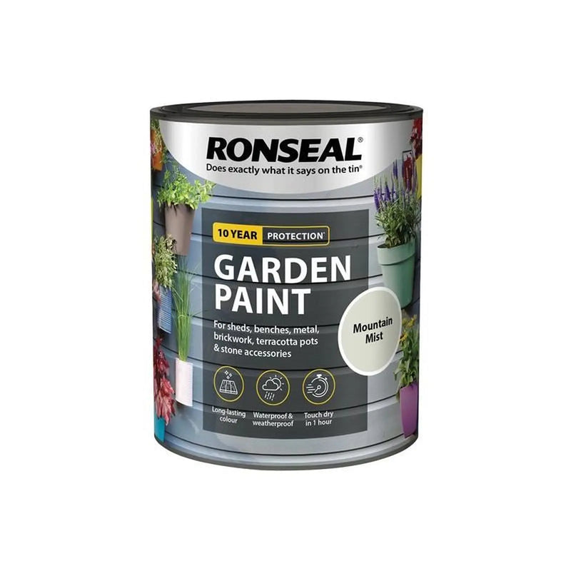 Ronseal Garden Paint Mountain Mist 750ml