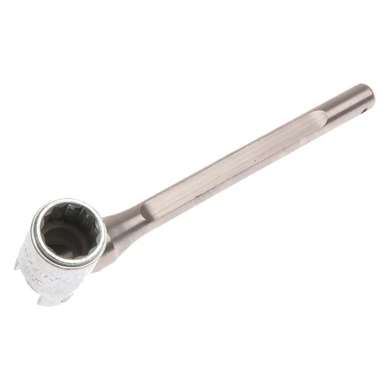 Priory 383B Scaffold Spanner Stainless Steel Bi-Hex 7/16W Flat Handle