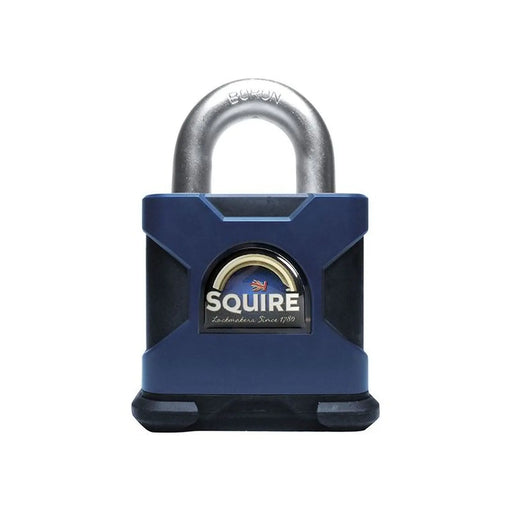 Squire SS80S Stronghold Solid Steel Padlock 80mm CEN6 Boxed