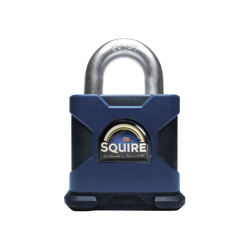 Squire SS80S Stronghold Solid Steel Padlock 80mm CEN6 Boxed