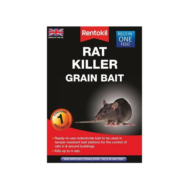 Rentokil Rat Killer Grain Bait (Sachet 1)