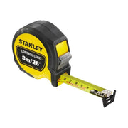 Stanley® Hand Tools CONTROL-LOCK™ Pocket Tape 8m/25ft (Width 25mm)