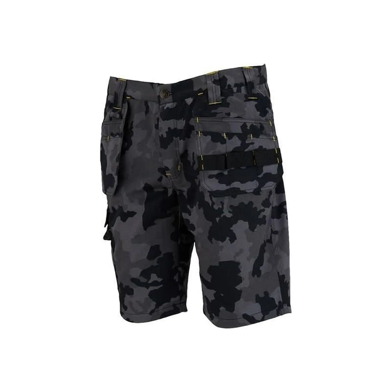Stanley® Clothing Hanley Holster Shorts Black Camouflage Waist 32in