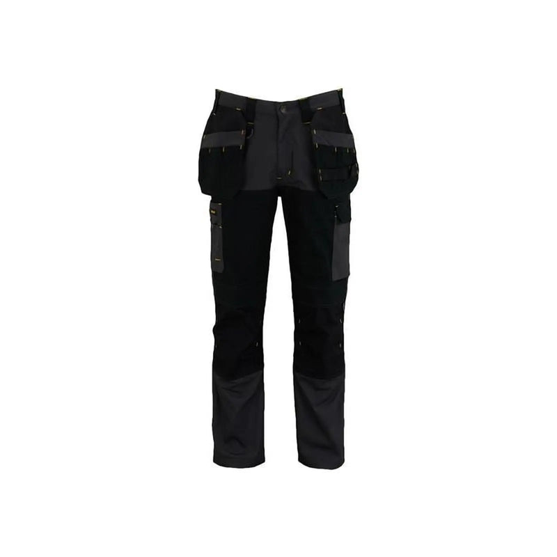 Stanley® Clothing Dixon Slim Fit Trousers Grey/Black Waist 32in Leg R