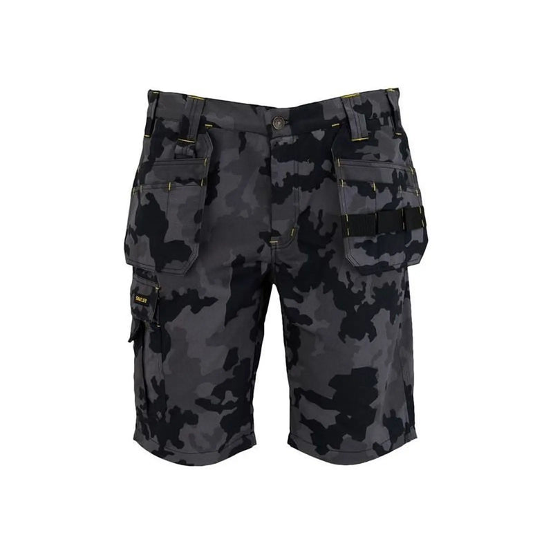Stanley® Clothing Hanley Holster Shorts Black Camouflage Waist 34in