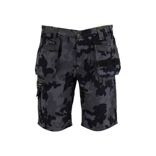 Stanley® Clothing Hanley Holster Shorts Black Camouflage Waist 36in
