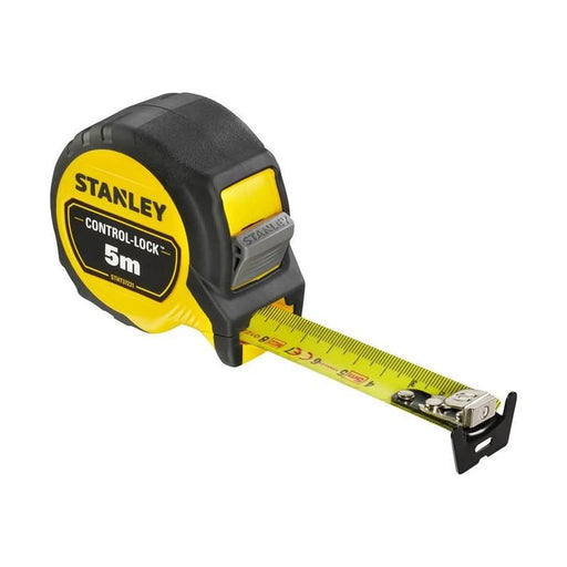 Stanley® Hand Tools CONTROL-LOCK™ Pocket Tape 5m (Width 25mm) (Metric only)