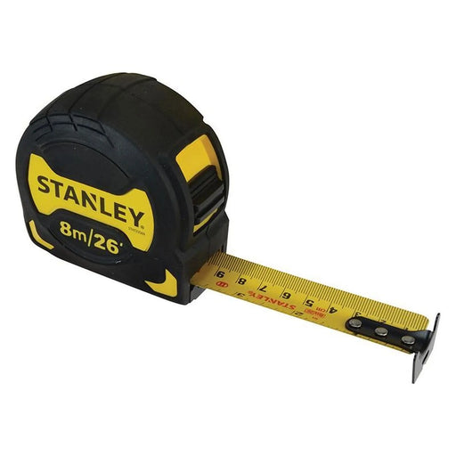 Stanley® Hand Tools Grip Pocket Tape 8m/26ft (Width 28mm)