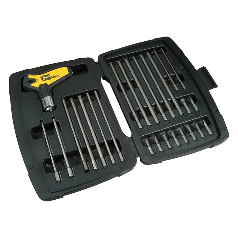 Stanley® Hand Tools Metric FatMax® T-Handle Ratchet Power Key Set, 27 Piece