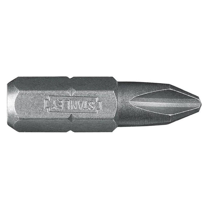 Stanley® Hand Tools Phillips Bits PH2 x 25mm (Pack 3)